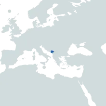 Montenegro world map