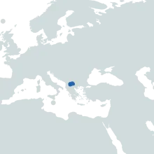 North Macedonia World Map