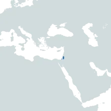 Palestinian Territories world map