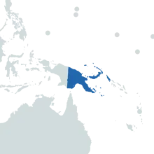 PNG world map