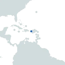 Puerto Rico world map