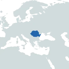 Romania World Map
