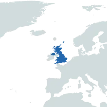 UK world map