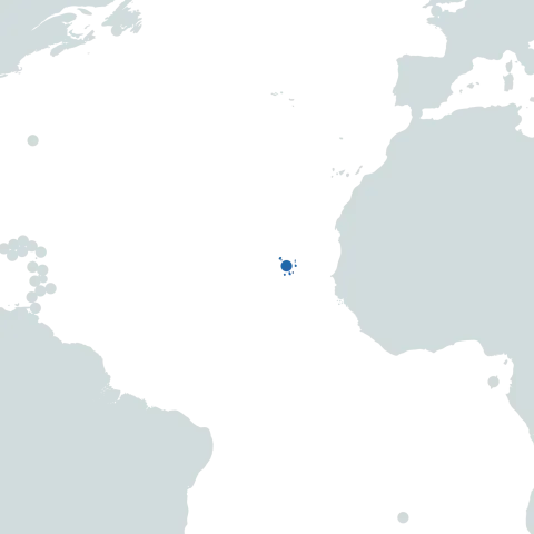 cape verde world map