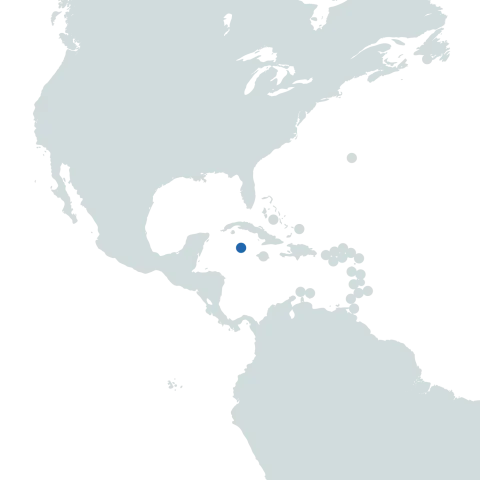 cayman islands world map