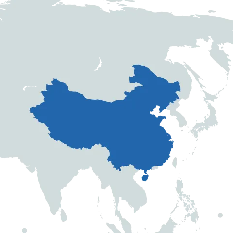 China world map