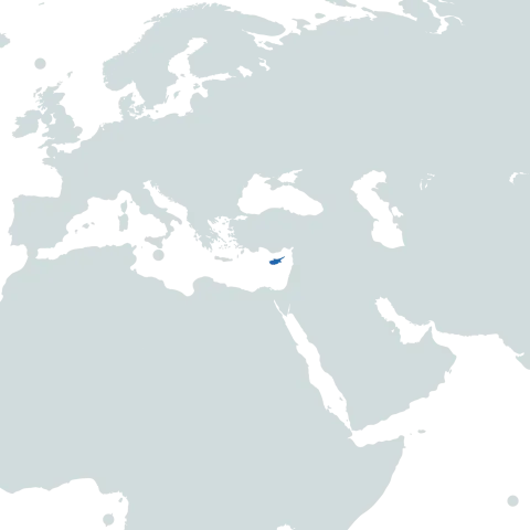 cyprus world map