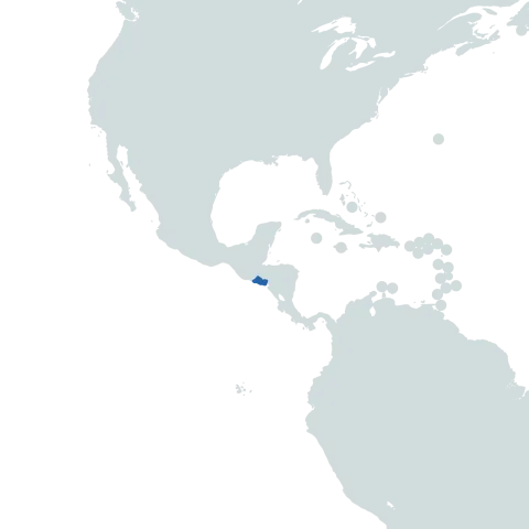 el salvador world map