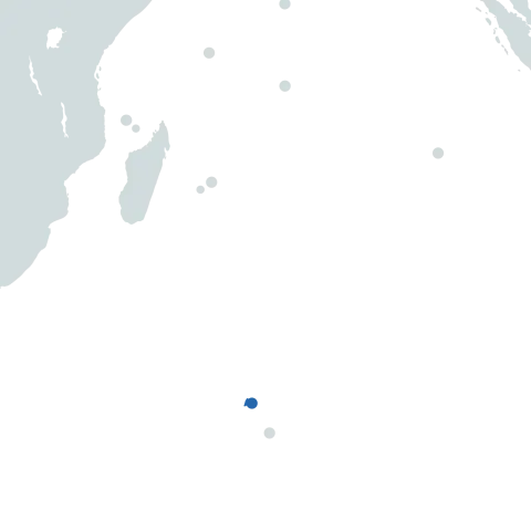 French Southern Territories World Map