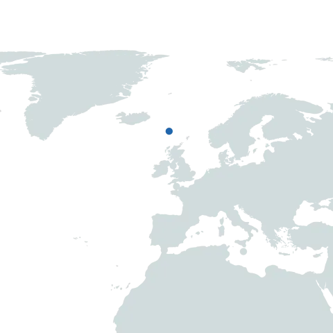 Faroe Islands World Map