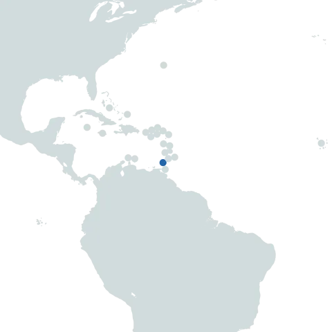 Grenada world map