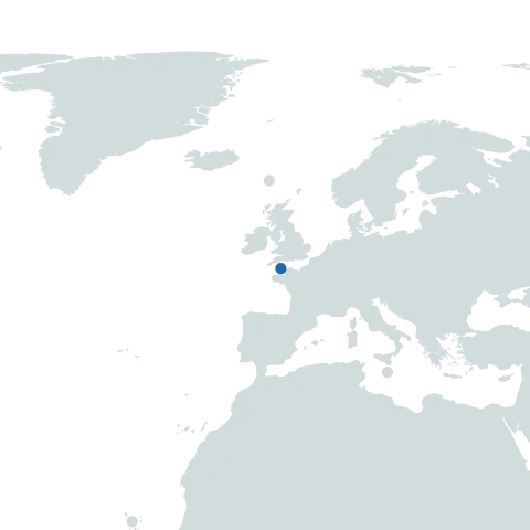 Guernsey world map