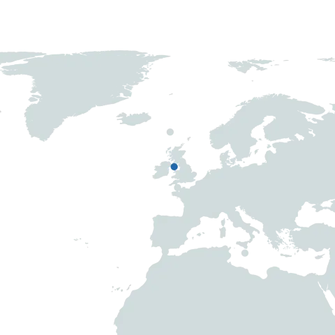 Isle of Man world map