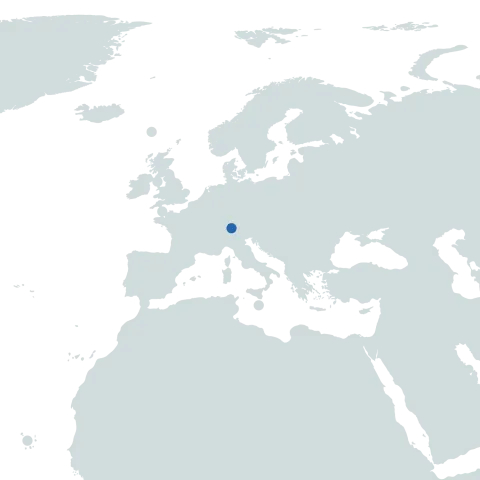 Liechtenstein world map