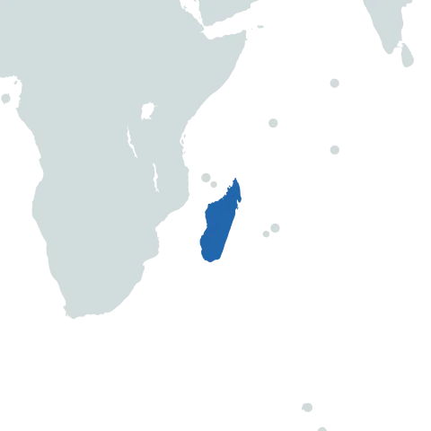 madagascar world map