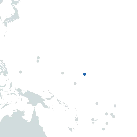 Marshall Islands world map
