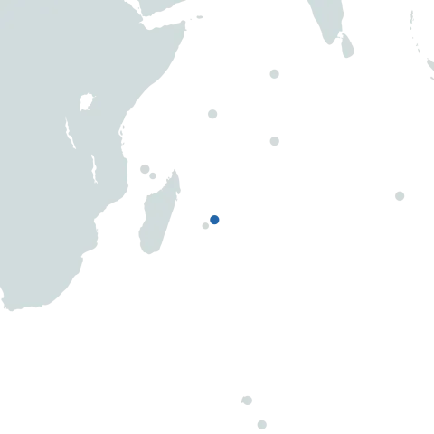 Mauritius world map