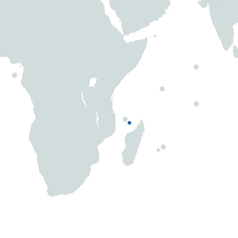 Mayotte world map