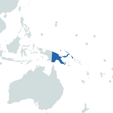 PNG world map