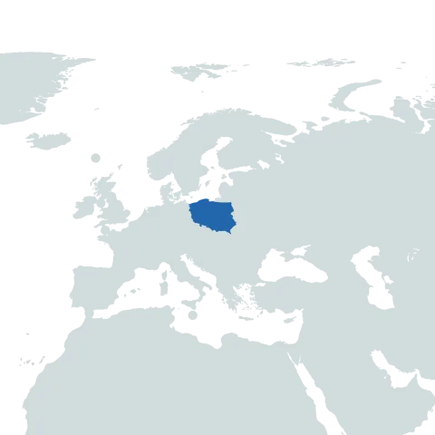 Poland World Map