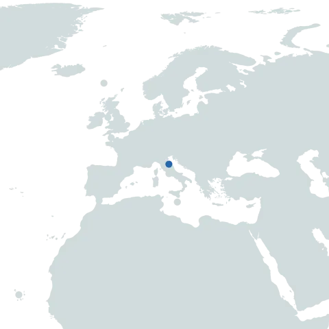 San Marino world map