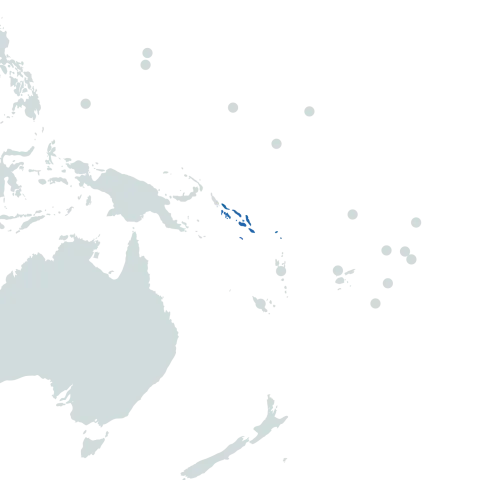 Solomon Islands world map