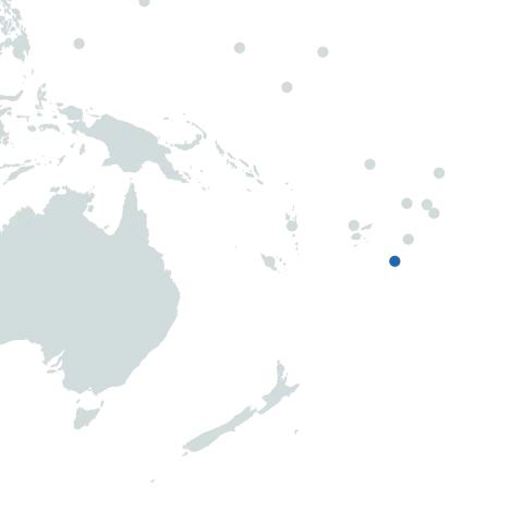 Tonga world map