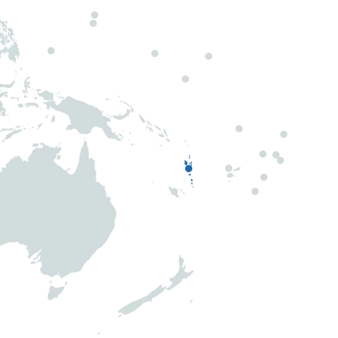 Vanuatu world map